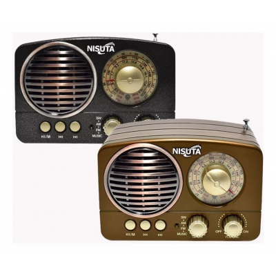 Radio vintage con bluetooth mp3